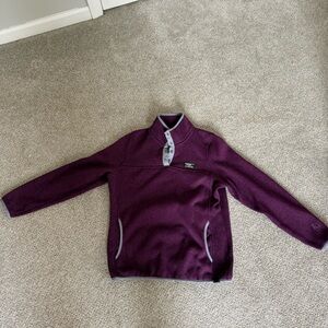 LLBean pullover fleece
